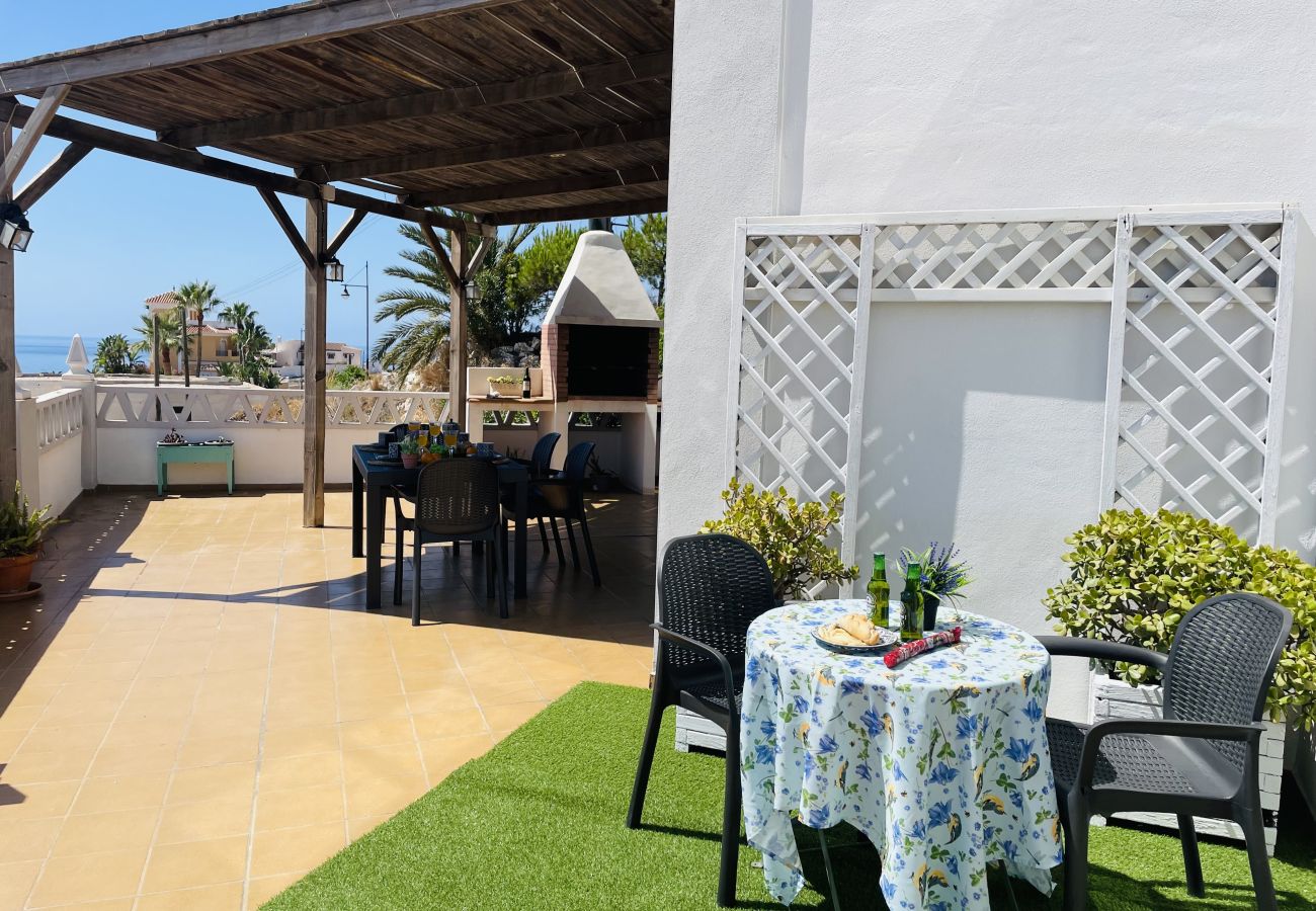 Terraced House in Torrox Costa - Casa Blanca con vistas al mar by At Home Costa del
