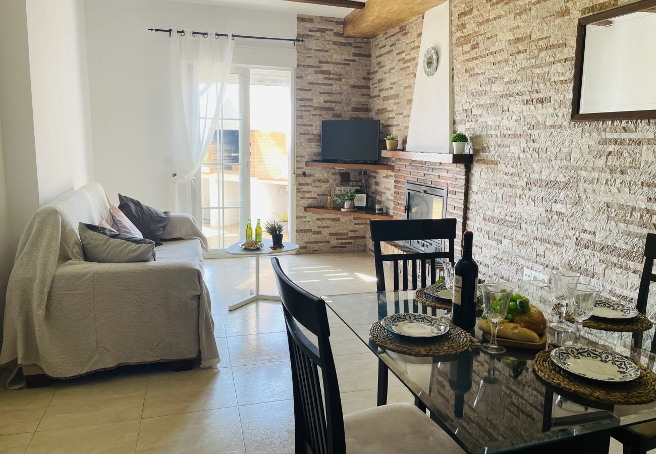 Terraced House in Torrox Costa - Casa Blanca con vistas al mar by At Home Costa del