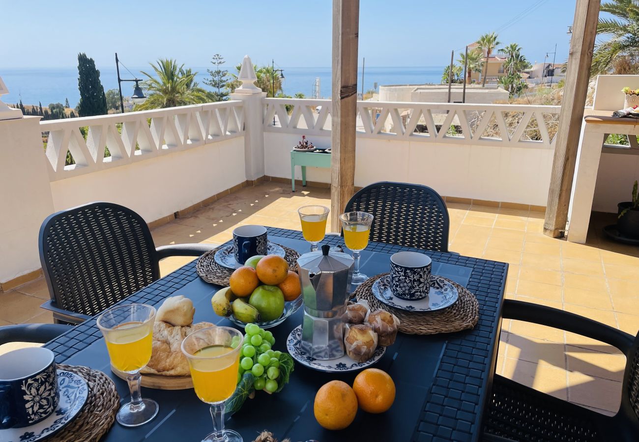 Terraced House in Torrox Costa - Casa Blanca con vistas al mar by At Home Costa del