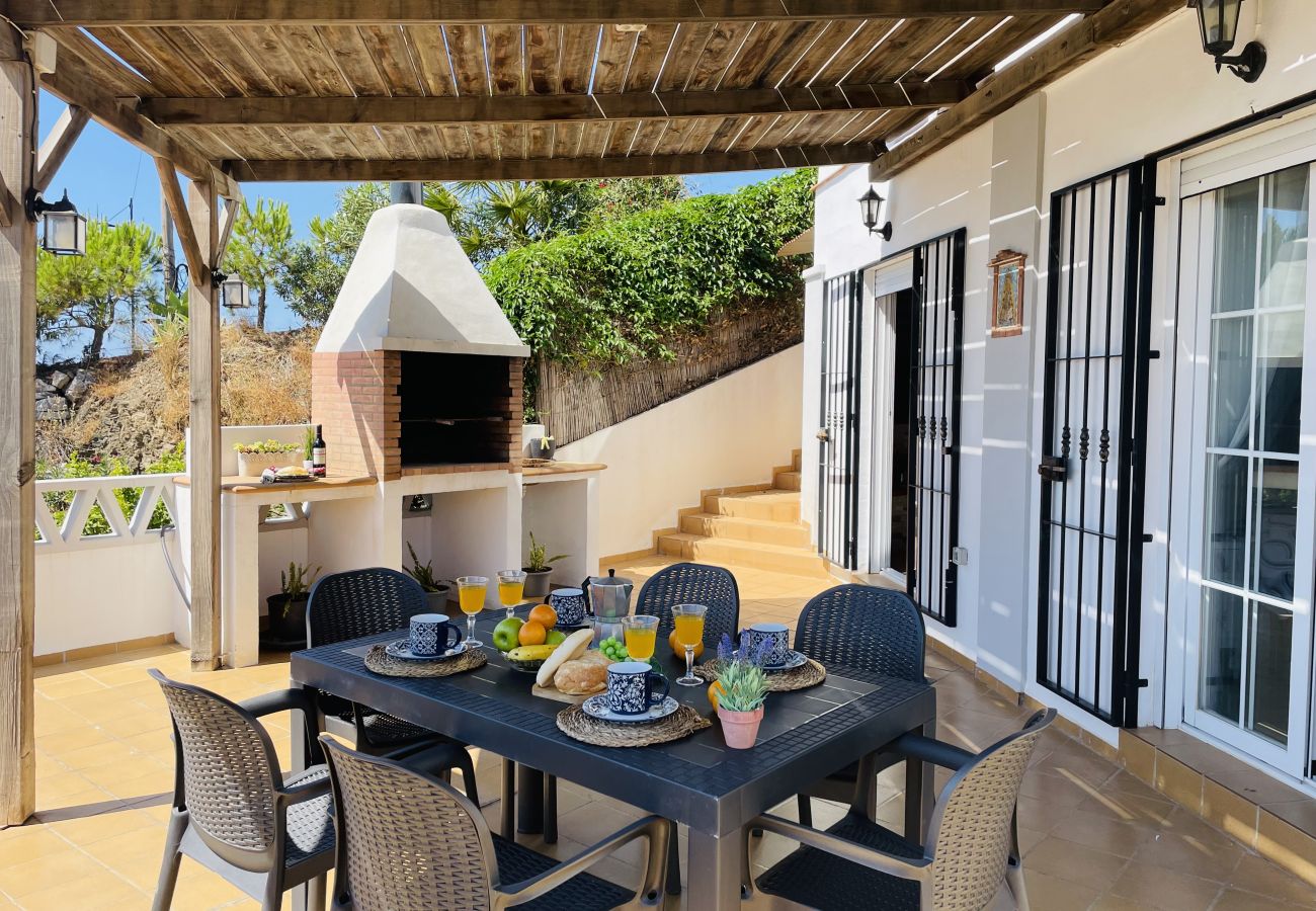 Terraced House in Torrox Costa - Casa Blanca con vistas al mar by At Home Costa del