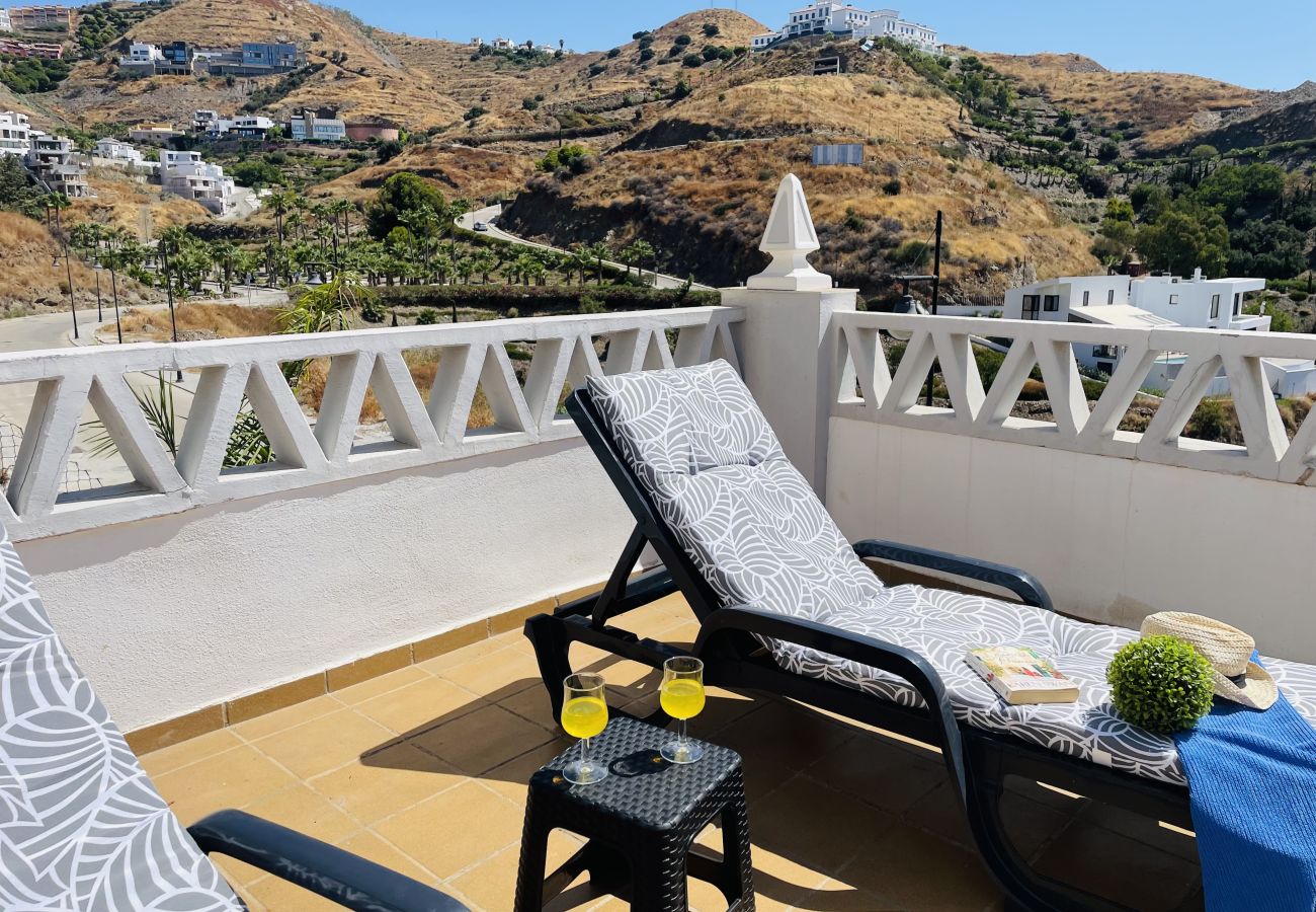 Terraced House in Torrox Costa - Casa Blanca con vistas al mar by At Home Costa del