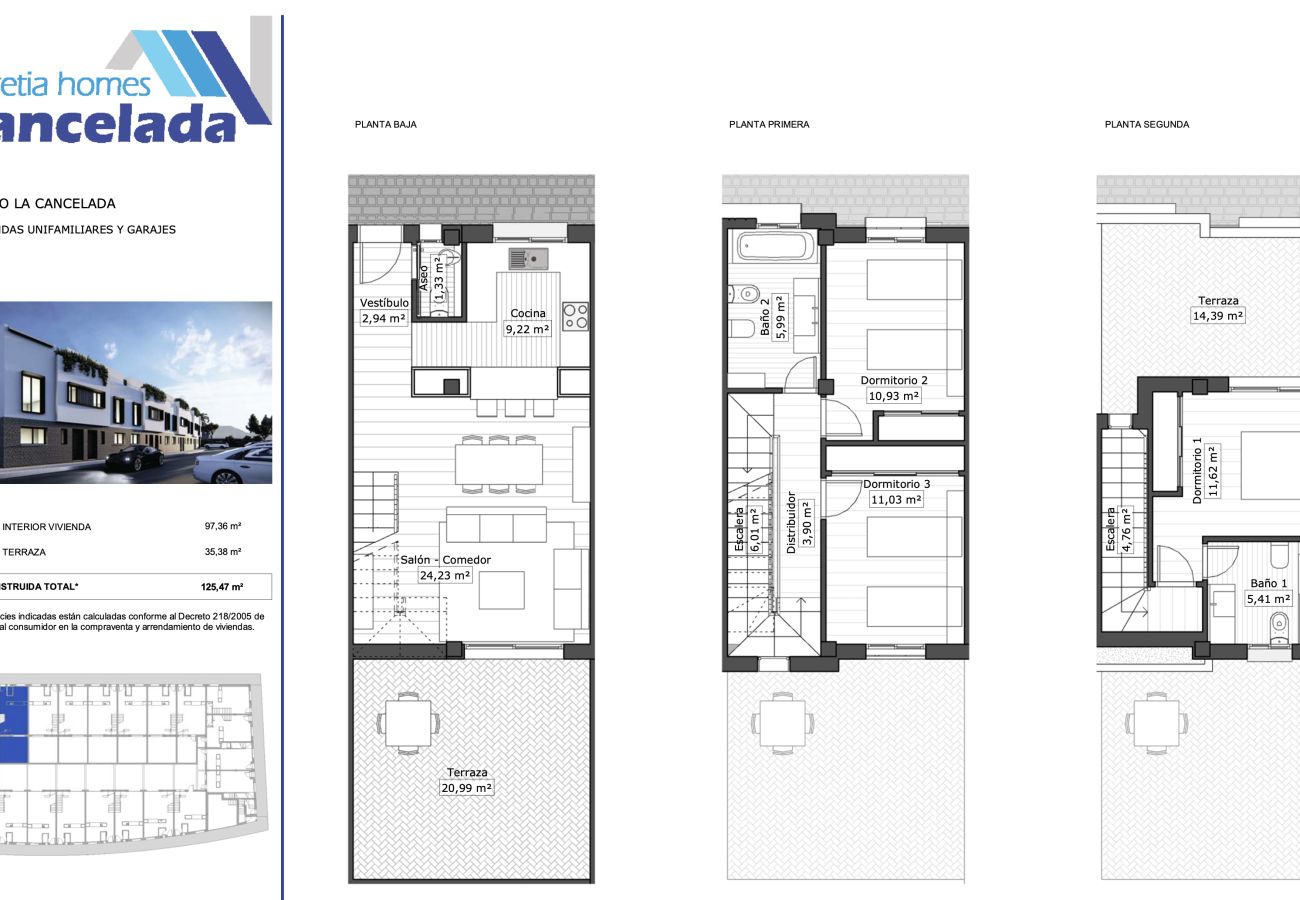 Casa geminada em Estepona - 3023 Modern Townhouse in Cancelada